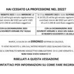 ex contributo accessorio o contributo sull’anno di cancellazionesi (sempre contributo soggettivo)